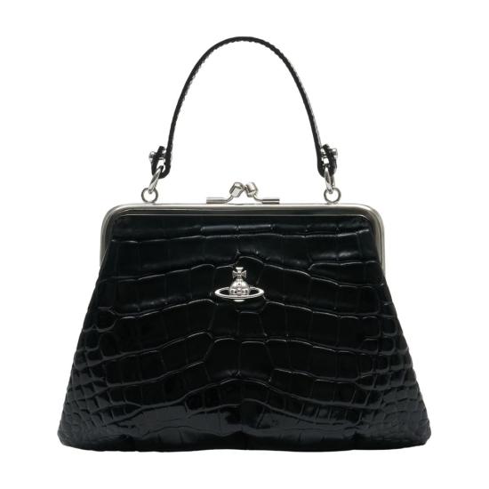 26SS 비비안웨스트우드 그래니 프레임 퍼스 4B010007W L0098 N401 BLACK