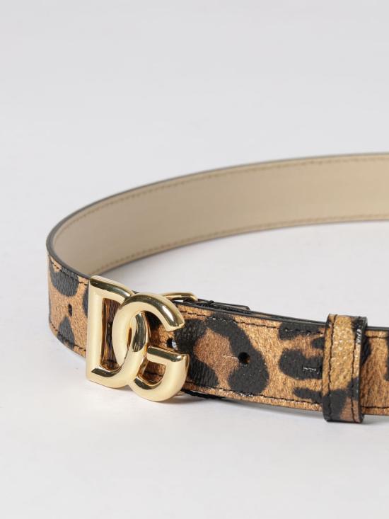 26SS [키즈] 돌체앤가바나 가죽 벨트 EE0068AW384 HYNBM Multicolor - DOLCE & GABBANA