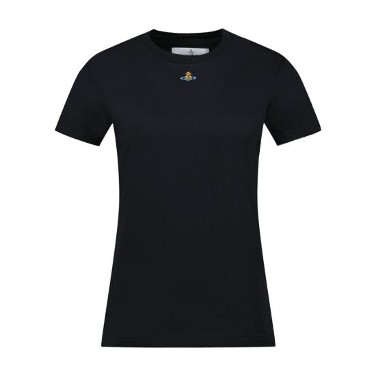 26SS 비비안웨스트우드 PERU 페루 ORB 반팔 티셔츠 3G010017 J001M N401 black