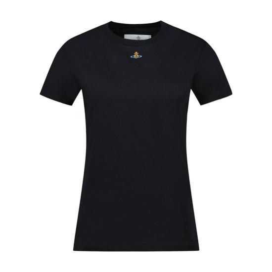 26SS 비비안웨스트우드 PERU 페루 ORB 반팔 티셔츠 3G010017 J001M N401 black