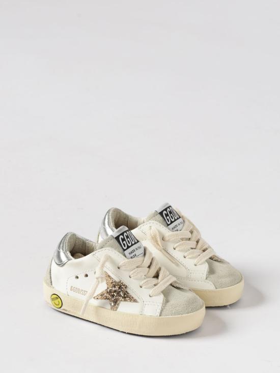 26SS [키즈] 골든구스 스니커즈 GJF00102F008030 10417 White - GOLDEN GOOSE