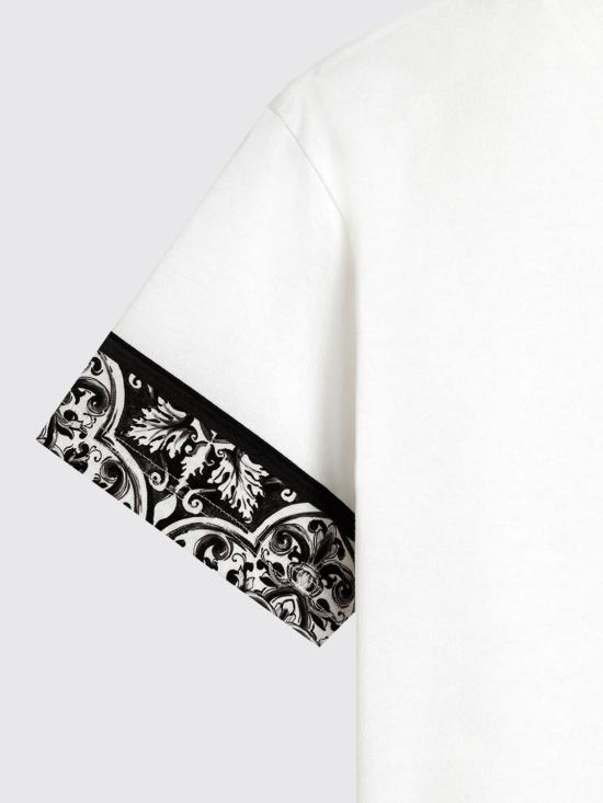 25FW [키즈] 돌체앤가바나 티셔츠 L4JTISKG7O9G HY5DQ White - DOLCE & GABBANA