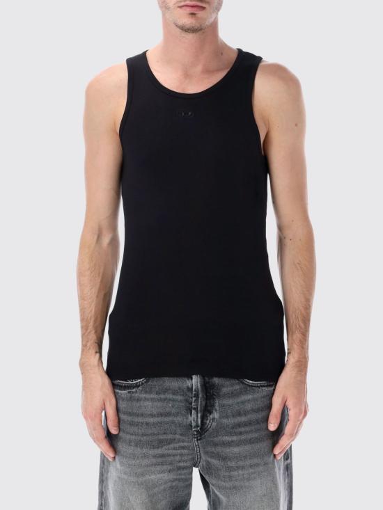 26SS 디젤 반팔 티셔츠 A215600JEAI 9XX Black