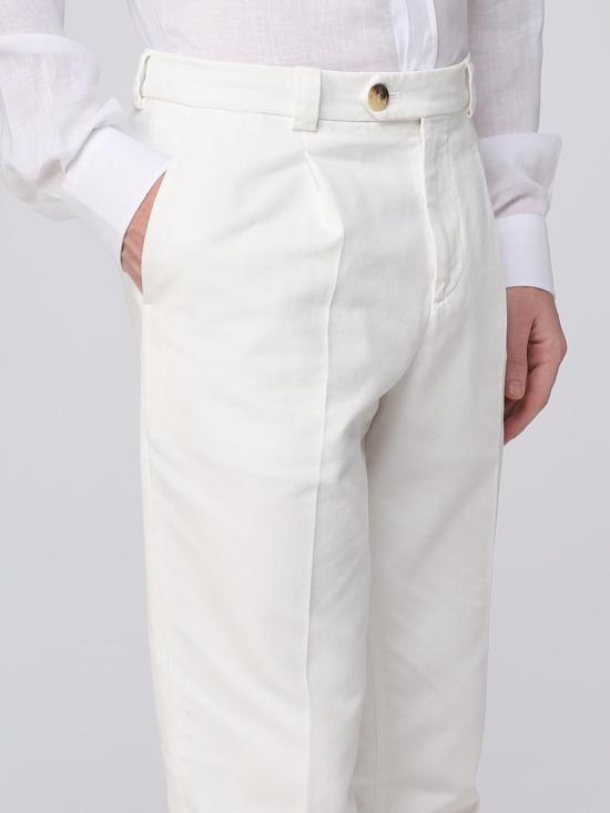  브루넬로 쿠치넬리 긴팔 셔츠 M252DE1450 C2200 Yellow Cream - BRUNELLO CUCINELLI