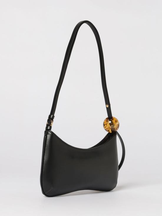 26SS 자크뮈스 비쥬 펄 숄더백 BAW00057AC01C01 990 Black - JACQUEMUS