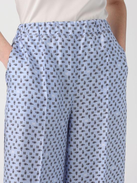 26SS 막스마라 팔라초 팬츠 2611131131600 009 Gnawed Blue - MAX MARA