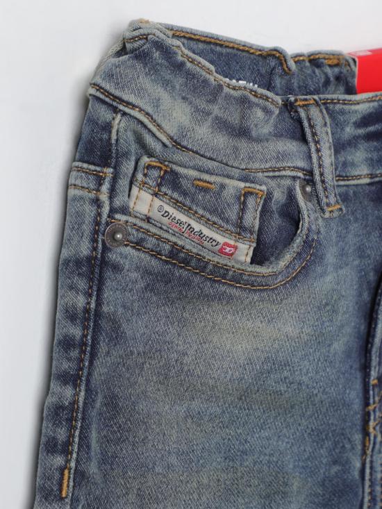 24FW [키즈] 디젤 진 k00322KXBL1 K01 Stone Washed - DIESEL