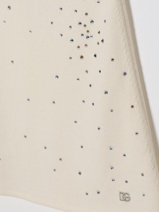 26SS [키즈] 돌체앤가바나 스커트 L5KI05JDVFB W3796 Ivory - DOLCE & GABBANA