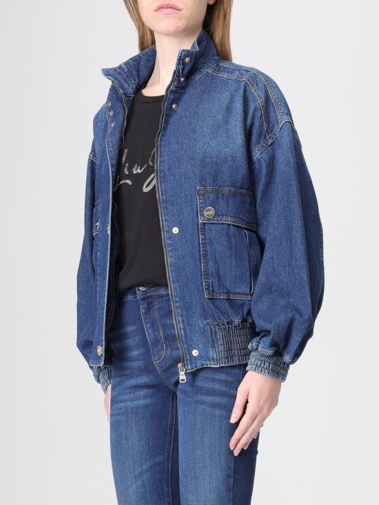 25FW 리우조 데님 자켓 CF5139D5026 77122 Blue - LIU JO