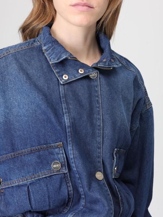 25FW 리우조 데님 자켓 CF5139D5026 77122 Blue - LIU JO