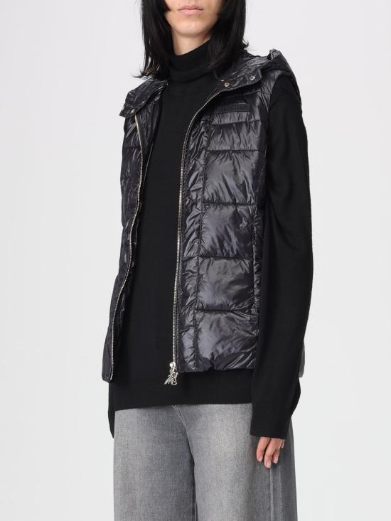 25FW 파트리지아페페 베스트 8O0193A631 K103 Black - PATRIZIA PEPE