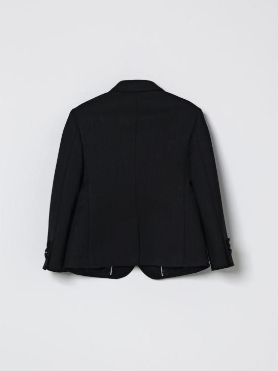 26SS [키즈] 돌체앤가바나 캐주얼 자켓 L41J89G7PQI N0000 Black - DOLCE & GABBANA