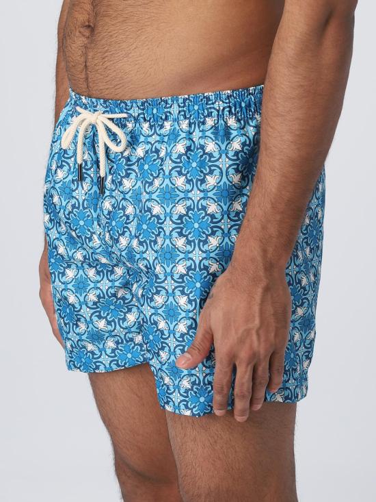  페닌슐라 스윔팬츠 GARGANO MICRO ELASTICO 6 Gnawed Blue - PENINSULA