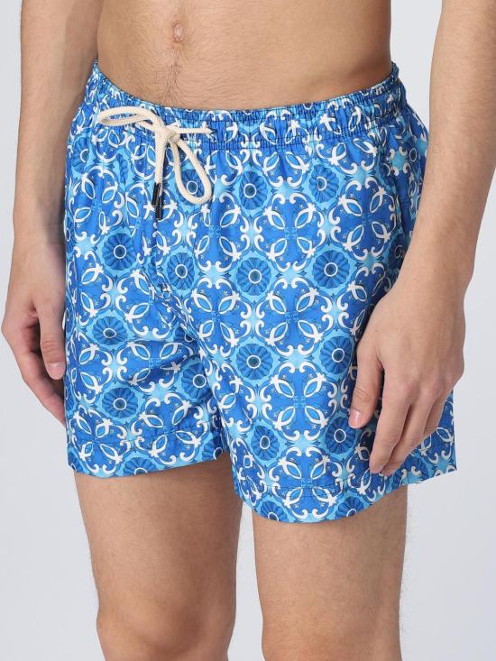  페닌슐라 스윔팬츠 AMALFI MICRO ELASTICO 5 Gnawed Blue - PENINSULA