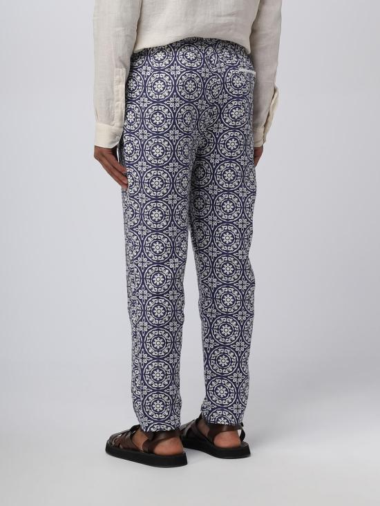  페닌슐라 트레이닝/조거 팬츠 LEVANZO PANTALACCIO LINO 9 Navy - PENINSULA