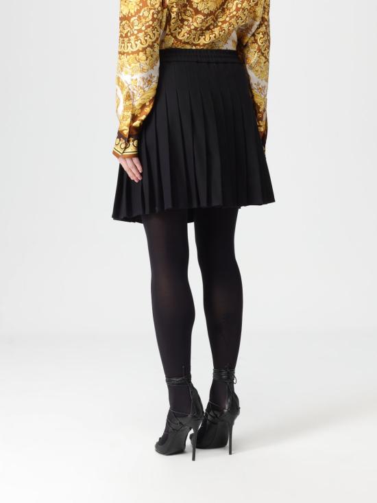 25FW 베르사체 숏 스커트 10202951A14794 1B000 Black - VERSACE