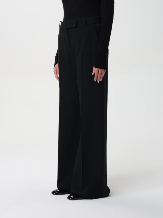 25FW 에르마노 설비노 팔라초 팬츠 D456P313TEILM 95708 Black - ERMANNO SCERVINO