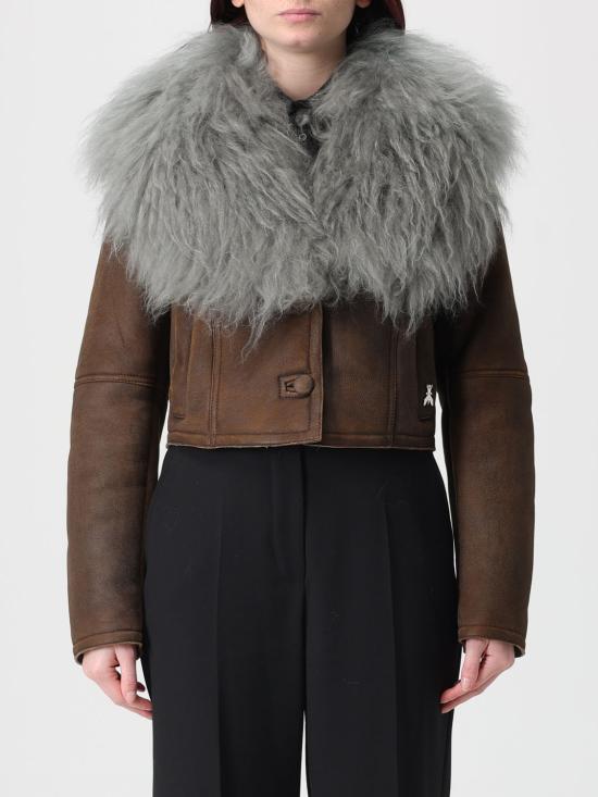 25FW 파트리지아페페 코트 8O0205L161 B851 Brown