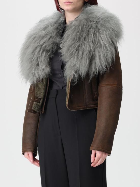 25FW 파트리지아페페 코트 8O0205L161 B851 Brown - PATRIZIA PEPE