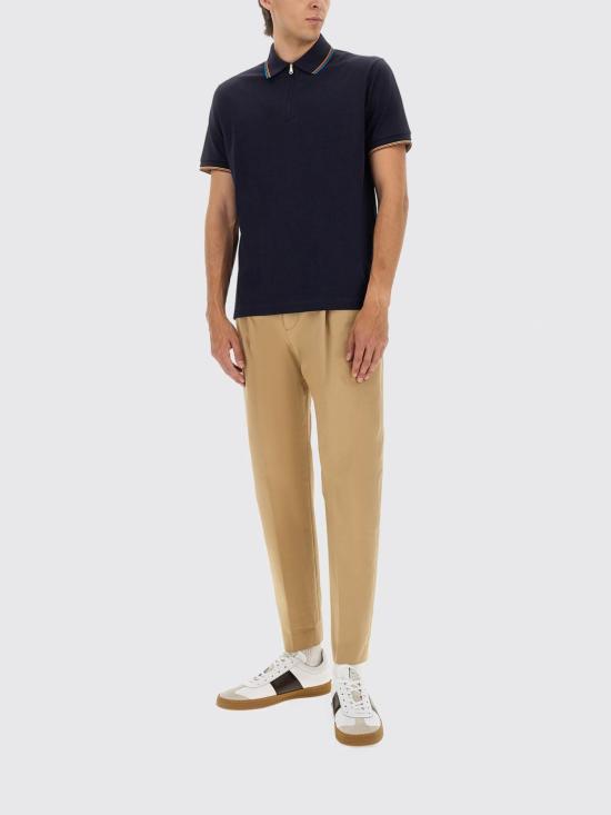 25FW 폴 스미스 폴로 티셔츠 M1R487YL00089 49 Blue - PAUL SMITH