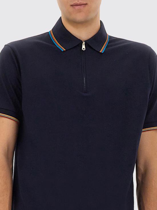 25FW 폴 스미스 폴로 티셔츠 M1R487YL00089 49 Blue - PAUL SMITH