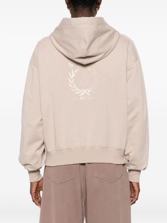 26SS 브루넬로 쿠치넬리 후드 티셔츠 MH827HZ506 C9272 Brown - BRUNELLO CUCINELLI