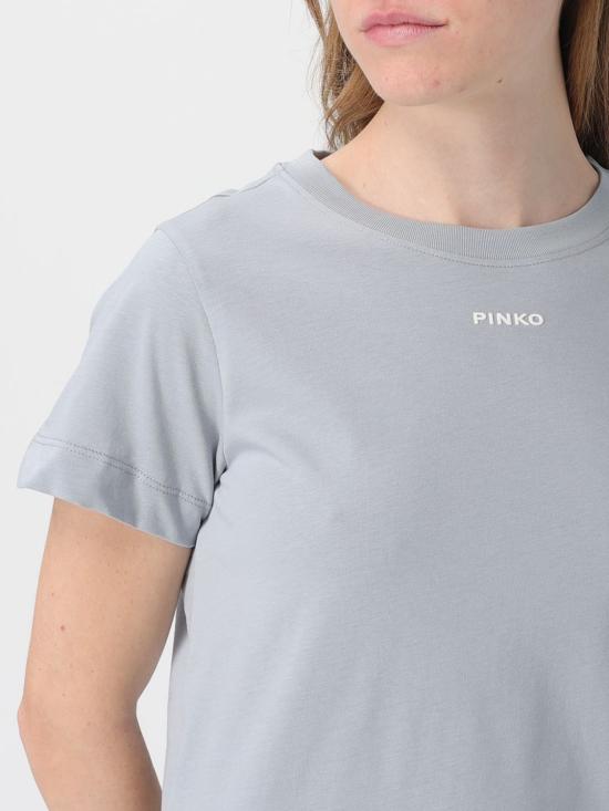 26SS 핑코 반팔 티셔츠 100373A34F E87 Dust - PINKO