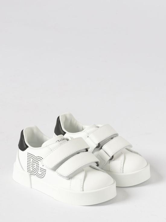 26SS [키즈] 돌체앤가바나 스니커즈 DN0231A1196 89697 Milk - DOLCE & GABBANA