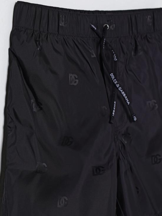 26SS [키즈] 돌체앤가바나 스윔팬츠 L4J818ON0CR N0000 Black - DOLCE & GABBANA
