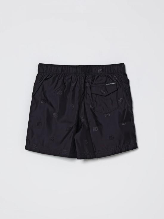 26SS [키즈] 돌체앤가바나 스윔팬츠 L4J818ON0CR N0000 Black - DOLCE & GABBANA