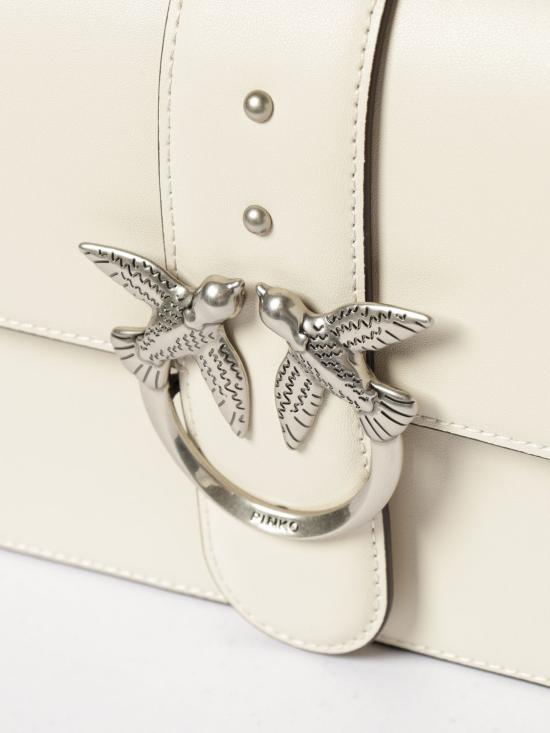 26SS 핑코 크로스백 105857A0F1 Z14O White 1 - PINKO