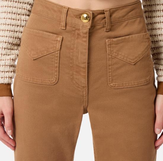 26SS 엘리자베타프랜치 데님 팬츠 PJ22N61E2 AI6 Daino - ELISABETTA FRANCHI