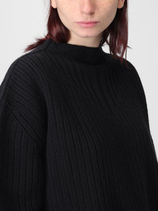 25FW 릭 오웬스 스웨터 RP02E4647KWV 09 Black - RICK OWENS