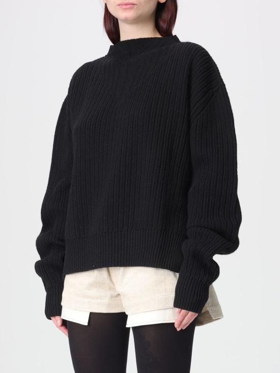 25FW 릭 오웬스 스웨터 RP02E4647KWV 09 Black - RICK OWENS