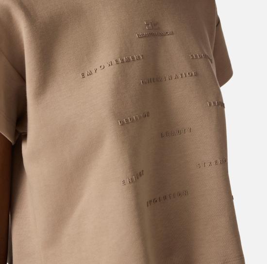 26SS 엘리자베타프랜치 스웨터 MA73D61E2 229 Argilla - ELISABETTA FRANCHI