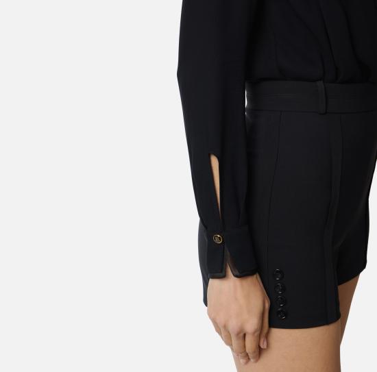 26SS 엘리자베타프랜치 셔츠 CB00261E2 110 Black - ELISABETTA FRANCHI
