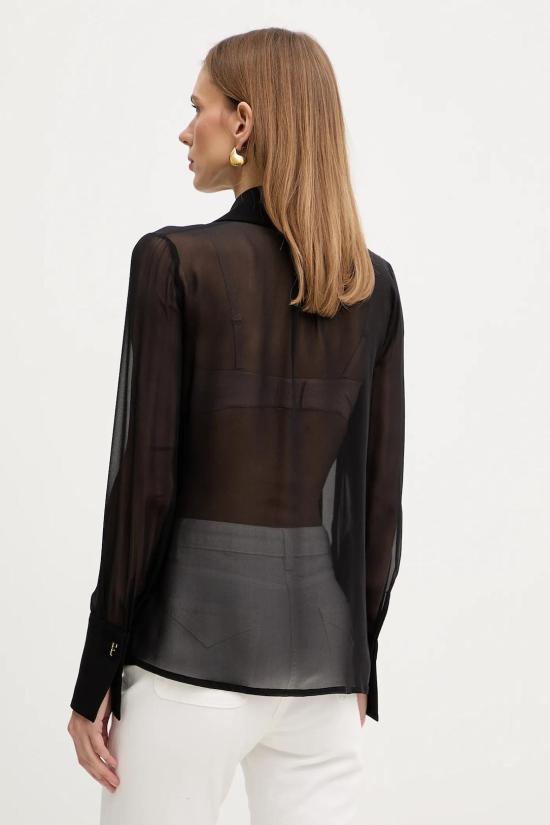 26SS 엘리자베타프랜치 셔츠 CA14861E2 110 Black - ELISABETTA FRANCHI