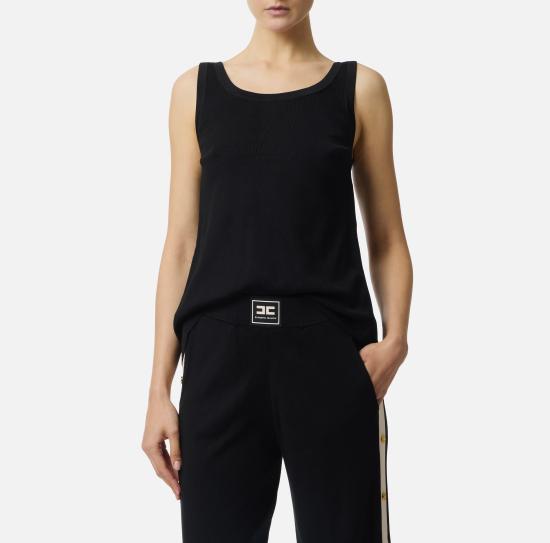 26SS 엘리자베타프랜치 긴팔 티셔츠 TK72S61E2 685 Nero burro