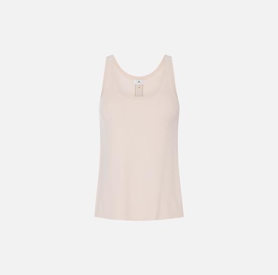 26SS 엘리자베타프랜치 긴팔 티셔츠 TK72S61E2 U69 Burro cammello