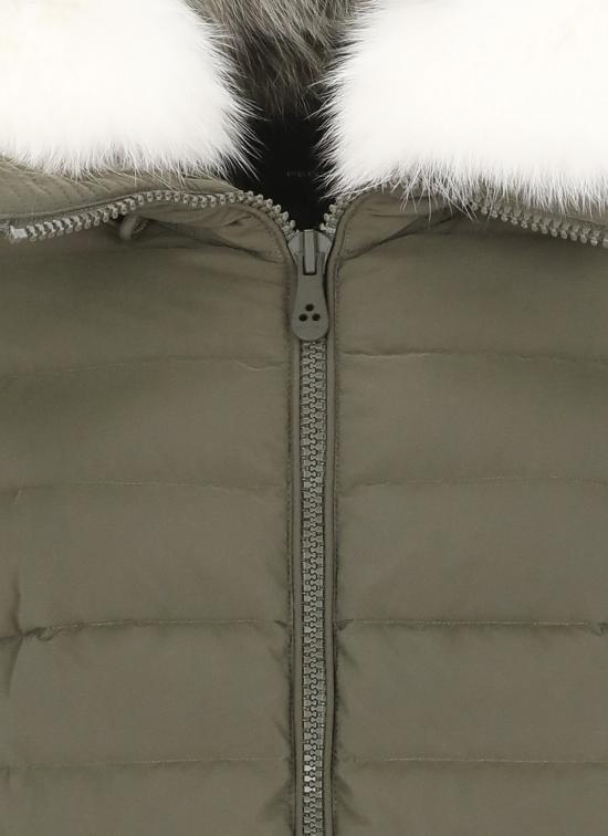 25FW 페트레이 ITOKA ML FUR 패딩 PED4017 01190986689 Green - PEUTEREY
