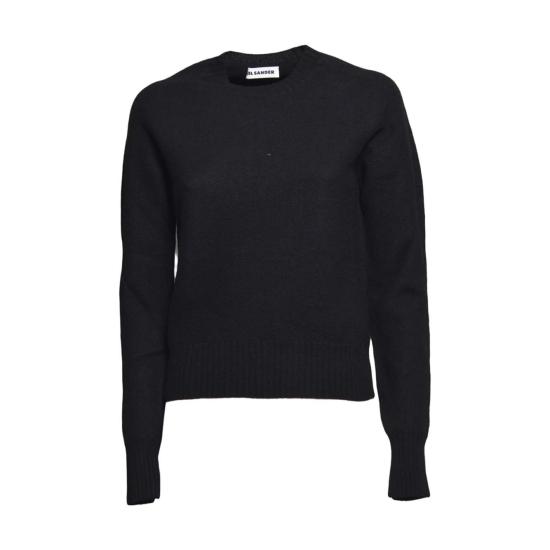 25FW 질샌더 스웨터 J01GP0103J14603 001 Black