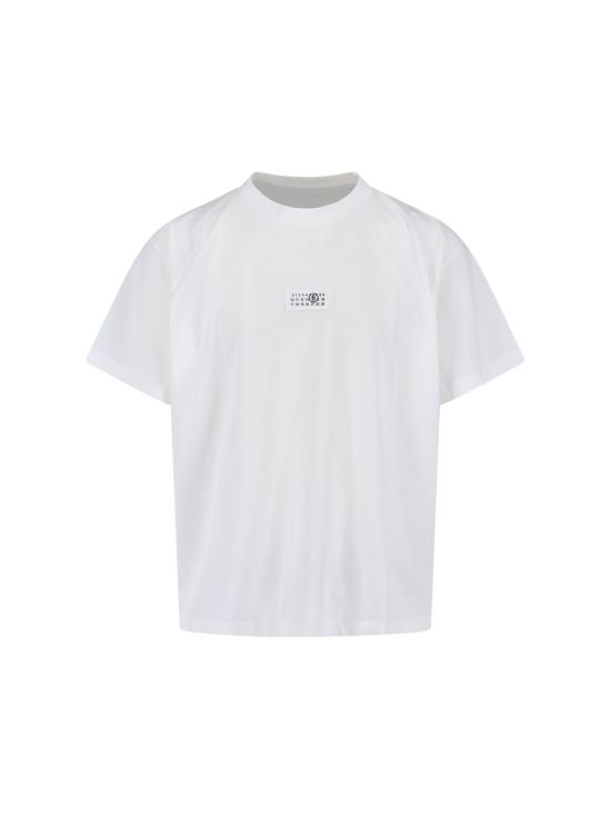 26SS MM6 메종마르지엘라 반팔 티셔츠 SH0GC0032M20170 101 White