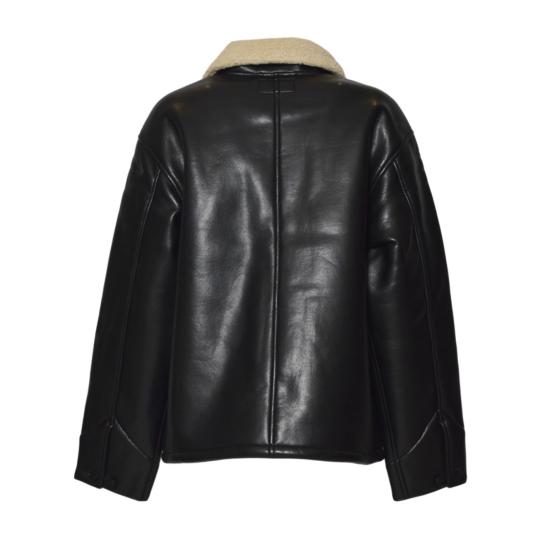 26SS 칼하트 WIP 가죽 자켓 I035975 1LMXX Black - CARHARTT WIP