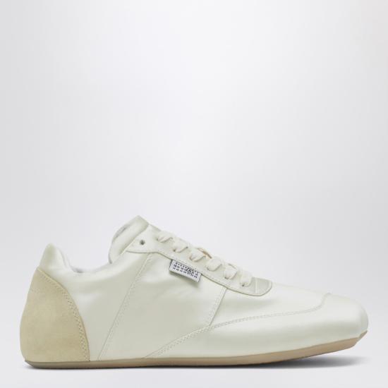 26SS MM6 메종마르지엘라 사틴 팩토리 스니커즈 S59WS0248P7563 White