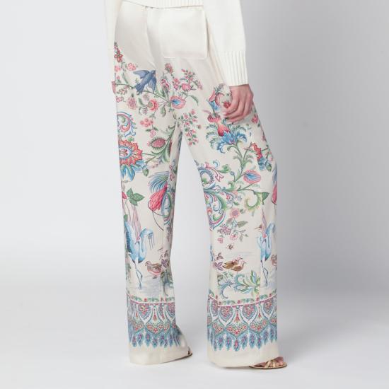 26SS 에트로 팔라초 팬츠 WREA007299SPSI6 White - ETRO