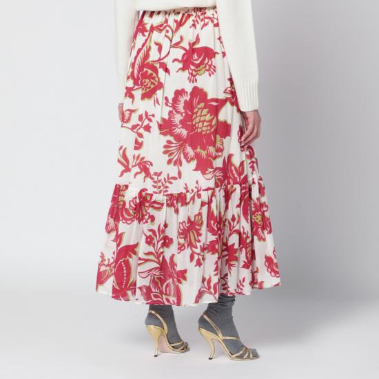26SS 에트로 롱 스커트 WRFA011499SA5U0 Red - ETRO
