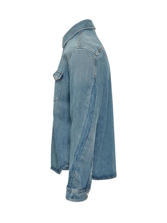 26SS 지방시 긴팔 셔츠 BM616V5YD3 420 MEDIUM BLUE - GIVENCHY