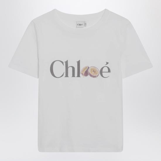 26SS 끌로에 반팔 티셔츠 CH26SJH08197 White