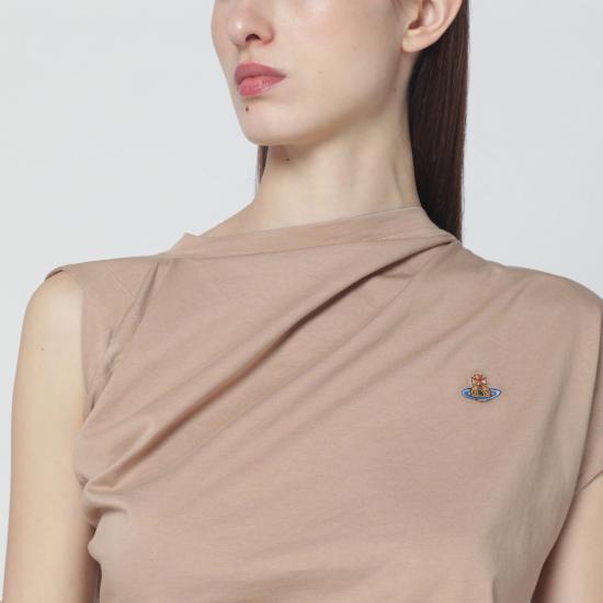 26SS 비비안웨스트우드 헤보 탑 1504000AJ001M Beige - VIVIENNE WESTWOOD
