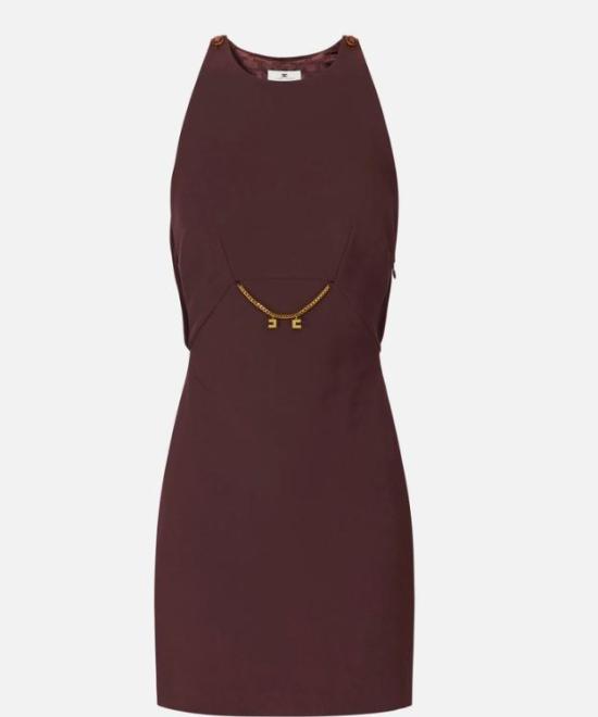 25FW 엘리자베타프랜치 숏 원피스 AB80856E2 EA4 MERLOT